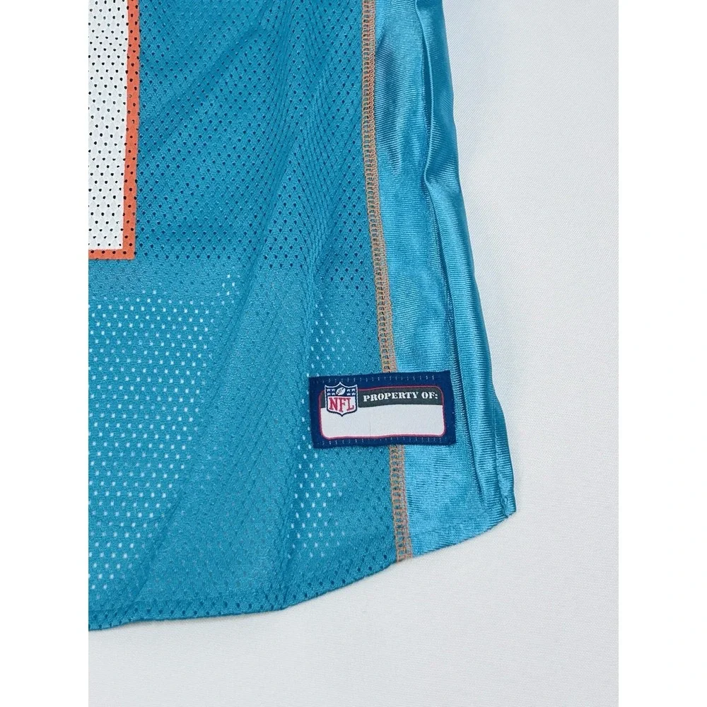 Miami Dolphins Dog Jersey Tua Tagovailoa NFL Mesh Pet Shirt Size L Aqua